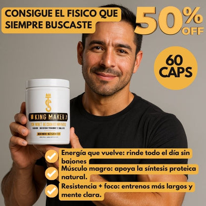 KING MAKER - 13-en-1 integral - 60 capsulas