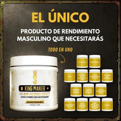 KING MAKER - 13-en-1 integral - 60 capsulas