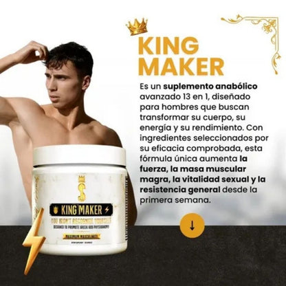 KING MAKER - 13-en-1 integral - 60 capsulas