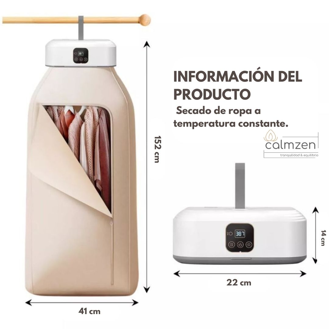 SecaRápido® -Secadora Portátil Que Revoluciona el Secado de Ropa