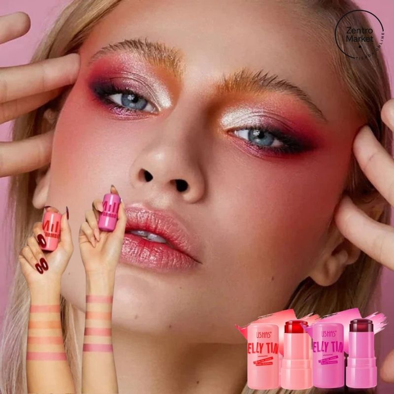 Pack 2 Tinta Labios Rubor Jelly Tinta