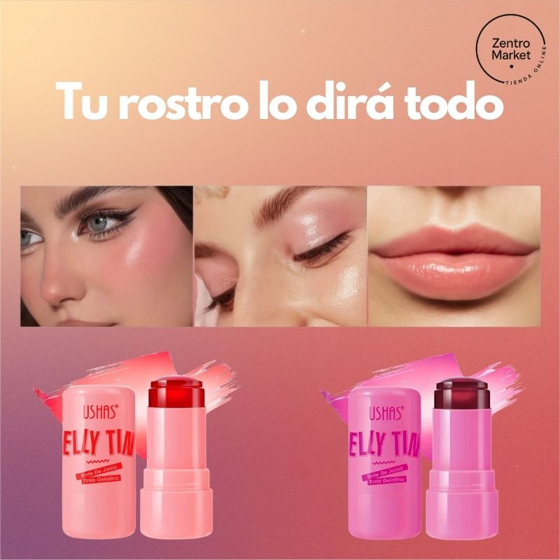 Pack 2 Tinta Labios Rubor Jelly Tinta