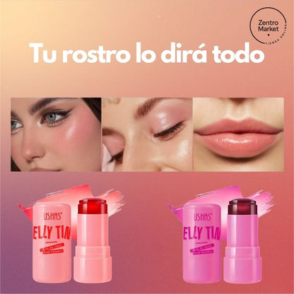 Pack 2 Tinta Labios Rubor Jelly Tinta