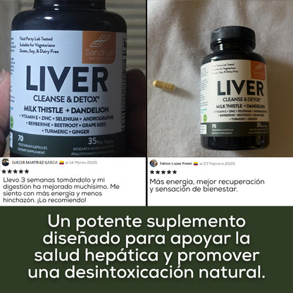 LIVER CLEANSE & DETOX® Plus - Deshincha tu cuerpo en 7 días libera tu hígado