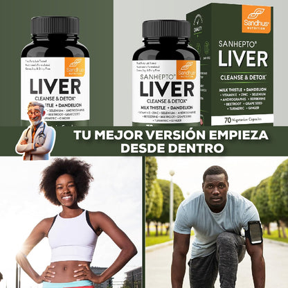 LIVER CLEANSE & DETOX® Plus - Deshincha tu cuerpo en 7 días libera tu hígado