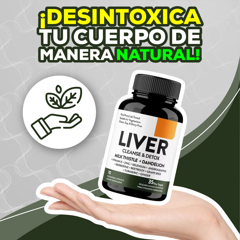 LIVER CLEANSE & DETOX® Plus - Deshincha tu cuerpo en 7 días libera tu hígado