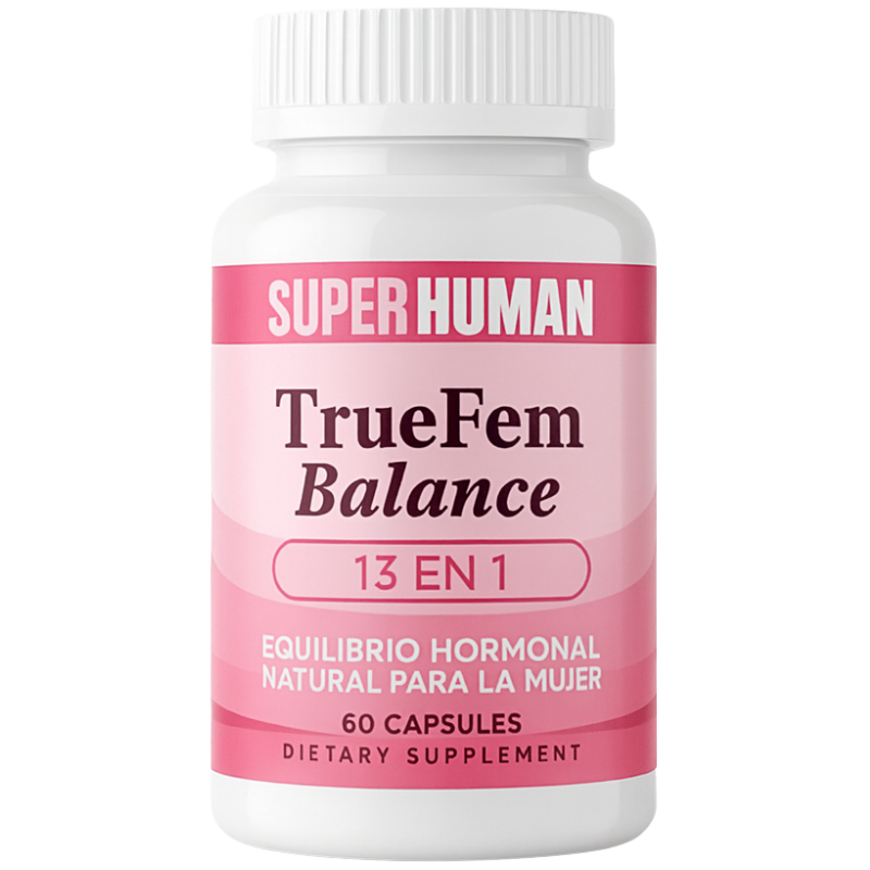 True Fem Balance/ Equlibrio Hormonal Natural Para La Mujer 60 Cápsulas
