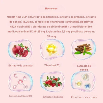 Parches GLP-1  Kind Patches® Plus - 30 días